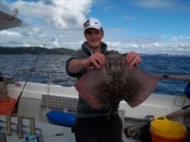 3 lb 6 oz Thornback Ray by Unknown