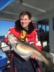 15 lb 7 oz Pollock by Unknown