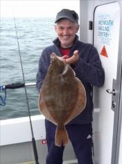 5 lb 8 oz Plaice by Gwynn