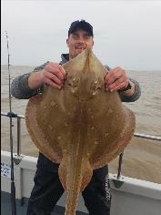 20 lb 3 oz Blonde Ray by Steve howels
