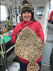 9 lb Turbot by Mark Steptoe