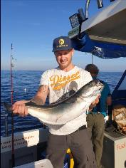8 lb Coalfish (Coley/Saithe) by Unknown