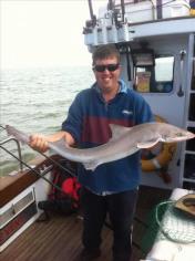14 lb 1 oz Smooth-hound (Common) by Unknown
