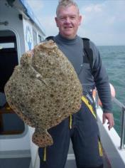 14 lb 8 oz Turbot by Paul Norman