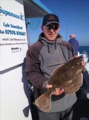 4 lb 4 oz Plaice by Lee
