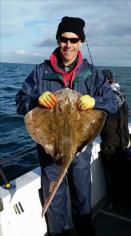 12 lb Undulate Ray by Dave Chard