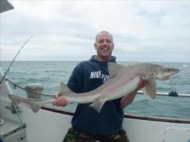 22 lb 4 oz Smooth-hound by Graham