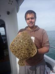 4 lb 8 oz Turbot by John Burt