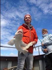 13 lb 8 oz Bull Huss by H-D