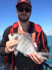 2 lb 8 oz Black Sea Bream by Dean Rowland