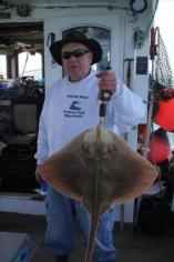 10 lb 8 oz Small-Eyed Ray by Unknown