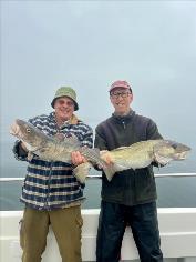 7 lb 12 oz Cod by Bob and Jeff brace shot