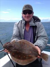 4 lb 13 oz Plaice by Steve Juggins