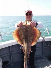 12 lb 4 oz Undulate Ray by Ket