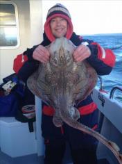15 lb Undulate Ray by Tom O'Gorman