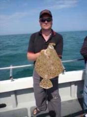 4 lb Turbot by Lloyd Rush