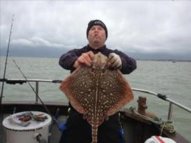 6 lb 8 oz Thornback Ray by Twisted Nick
