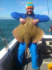 26 lb Blonde Ray by James Wolfendale