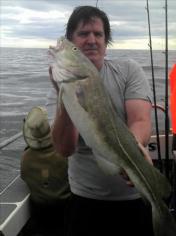 13 lb 8 oz Cod by Barry Luxton