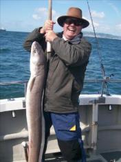 45 lb 8 oz Conger Eel by Colin Green