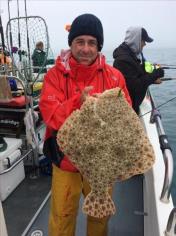 11 lb Turbot by Steve Cowl