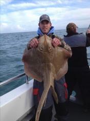 26 lb 8 oz Blonde Ray by Andy Haydon