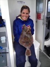 4 lb 4 oz Plaice by Sara