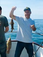 3 lb Ballan Wrasse by Nigel Cape