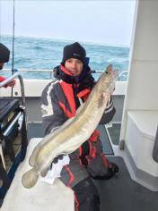 16 lb Ling by Andy Haydon