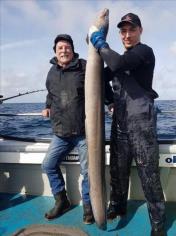51 lb Conger Eel by Kevin McKie