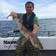 14 lb Bull Huss by Robbie Masters