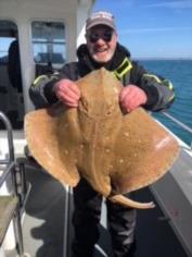 23 lb 8 oz Blonde Ray by Kev Green