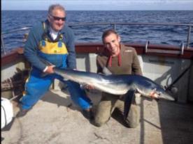 100 lb Blue Shark by Gavin J
