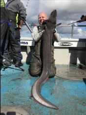 40 lb Conger Eel by Kevin McKie