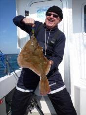 3 lb 11 oz Plaice by Gordon