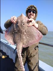 12 lb Thornback Ray by Liam