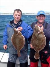 5 lb Plaice by Andrew Wollan & Kelvin