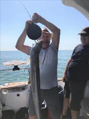 17 lb Conger Eel by Roy