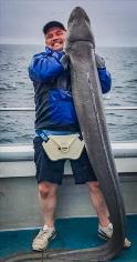 90 lb Conger Eel by Rob