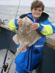 8 lb 8 oz Thornback Ray by Jo Bridgeland