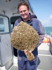 9 lb 8 oz Turbot by Ian Robson