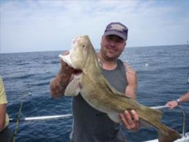 17 lb Cod by Wayne Frapple