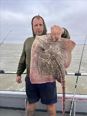 12 lb Thornback Ray by Unknown