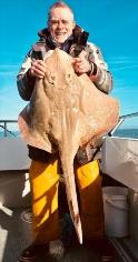 32 lb Blonde Ray by Jim Grant