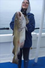 22 lb Cod by skipper's daughter