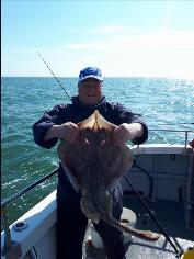 13 lb Undulate Ray by Unknown