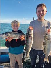 5 lb Bass by Dad and Charlie