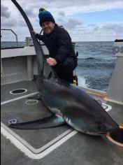 209 lb Thresher Shark by Mattew