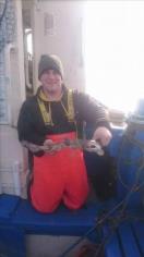 1 lb 8 oz Lesser Spotted Dogfish by Nick Gough