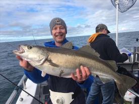 14 lb Pollock by Tom O'Gorman